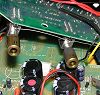 Alchemist Kraken APD6A MkII Integrated Amplifier internal below top PCB